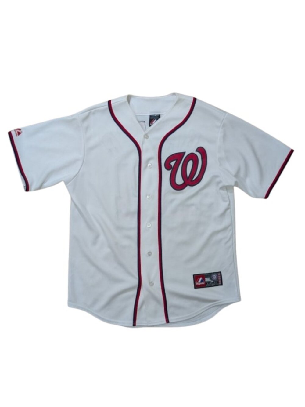 Majestic Washington Nationals Bryce Harper MLB Jersey Large